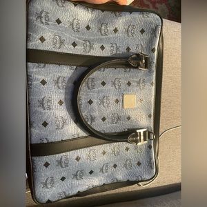 Authentic leather laptop bag/ document bag